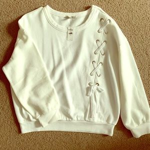 White sweater